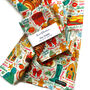 Christmas Tea Towel Eat Drink And Be Merry Foodie, thumbnail 2 of 12