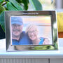 Personalised Silver Wedding Anniversary Photo Frame, thumbnail 1 of 7