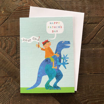 Father's Day Dinosaur Card, 4 of 4