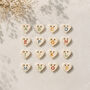 Personalised Heart Buttons, thumbnail 9 of 12