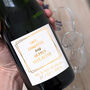 Personalised Wedding And Anniversary Prosecco Champagne, thumbnail 1 of 3