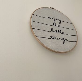 Enjoy The Little Things, Gratitude Wall Decor, 2 of 3