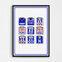 Football Shirt Poster, thumbnail 11 of 12