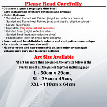 Minimalist Metal Abstract Faces Wall Decor Gift For Home, 2 of 11