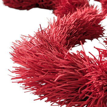 Christmas And Party Paper Tinsel Garland Assorted Colours Two Mtr, 3 of 9