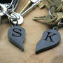 Personalised Couple's Initials Heart Key Rings, thumbnail 4 of 6