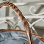 Round Grey Picnic Basket With Chiller Compartment, thumbnail 7 of 7