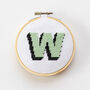 Drop Shadow Alphabet Cross Stitch Kit, thumbnail 5 of 10
