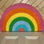 Rainbow Shape Doormat, thumbnail 4 of 5