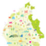 Personalised Cumbria Map: Add Favourite Places, thumbnail 2 of 4