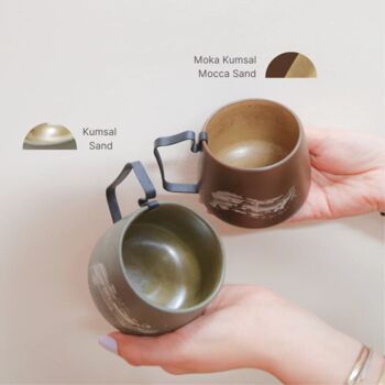 Hic Ceramics Handcrafted Stoneware Cup, 2 of 11