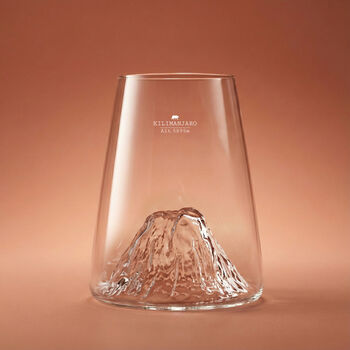 Mountain Range Topographic Highball Glass, 11 of 12