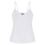 100% Cotton Camisole In White, thumbnail 1 of 2