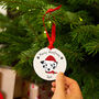 Personalised Merry Woofmas Dog Christmas Decoration, thumbnail 3 of 10