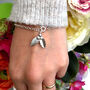 Personalised Holly And Initial Star Bracelet, thumbnail 9 of 12