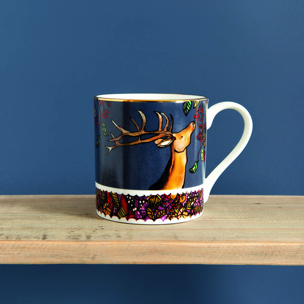 Stag Mug By Katie Cardew | notonthehighstreet.com