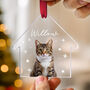 Personalised Pet Photo House Ornament Custom Name Cat, thumbnail 5 of 8