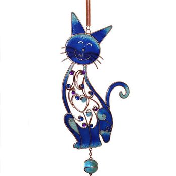 Blue Cat Windchime, 2 of 2