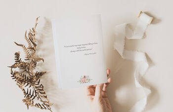 Wedding Order Of Service Booklets Blush Florals, 3 of 4