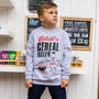 Cereal Killer Boys' Slogan Sweatshirt, thumbnail 1 of 4