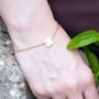Personalised Lucky Clover Bracelet, thumbnail 8 of 9