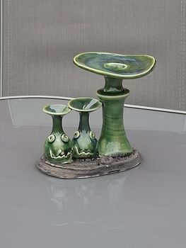 Handmade Whimsical Small Vase, 4 of 4