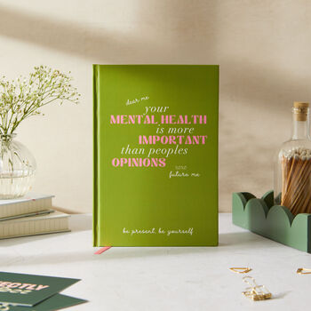 Note To Self Mental Health A5 Notebook, 2 of 6