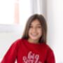 Christmas Big/Little Sibling Embroidered Sweatshirt Jumper Brother And Sister Available, thumbnail 7 of 12
