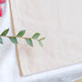 Christmas Trees Personalised Family Table Runner, thumbnail 4 of 6