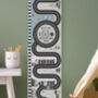 Personalised Adventure Road Map Canvas Height Chart, thumbnail 4 of 9