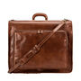 Personalised Large Leather Suit Carrier 'Rovello', thumbnail 2 of 12