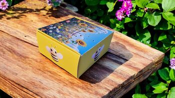 Bumble Bee And Sunflower Socks – Fun Gift Boxed One Size, 9 of 9