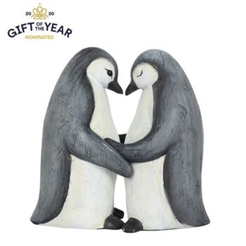 Valentines Gift For Couples Penguin Partners For Life Ornament, 3 of 7