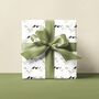 Elegant Bird On Branch Gift Wrapping Paper, thumbnail 2 of 6
