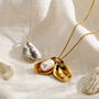 Personalised Mussel Shell And Pearl Necklace, thumbnail 1 of 9