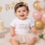 Birthday Personalised Premium Crewneck T Shirt Cotton Boys Girls, thumbnail 2 of 12