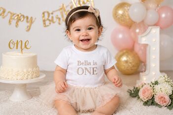 Birthday Personalised Premium Crewneck T Shirt Cotton Boys Girls, 2 of 12