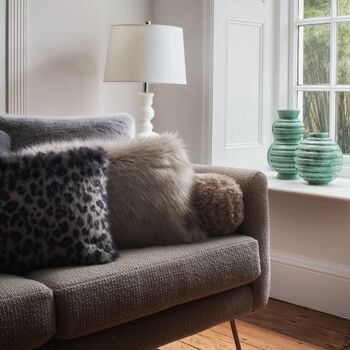 Square Cushions. Luxury Faux Fur Made In England, 2 of 7