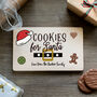 Personalised Christmas Eve Board Cookies For Santa, thumbnail 1 of 2