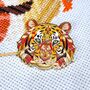 Mandala Tiger Cross Stitch Kit, thumbnail 4 of 8