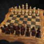 Customisable Wooden Chess Board Engraved | Wedding Gift, thumbnail 3 of 5
