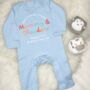 First Mother's Day Best Friends Forever Personalised Babygrow, thumbnail 5 of 9