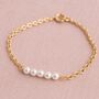 Delicate Pearl Bracelet, thumbnail 2 of 9