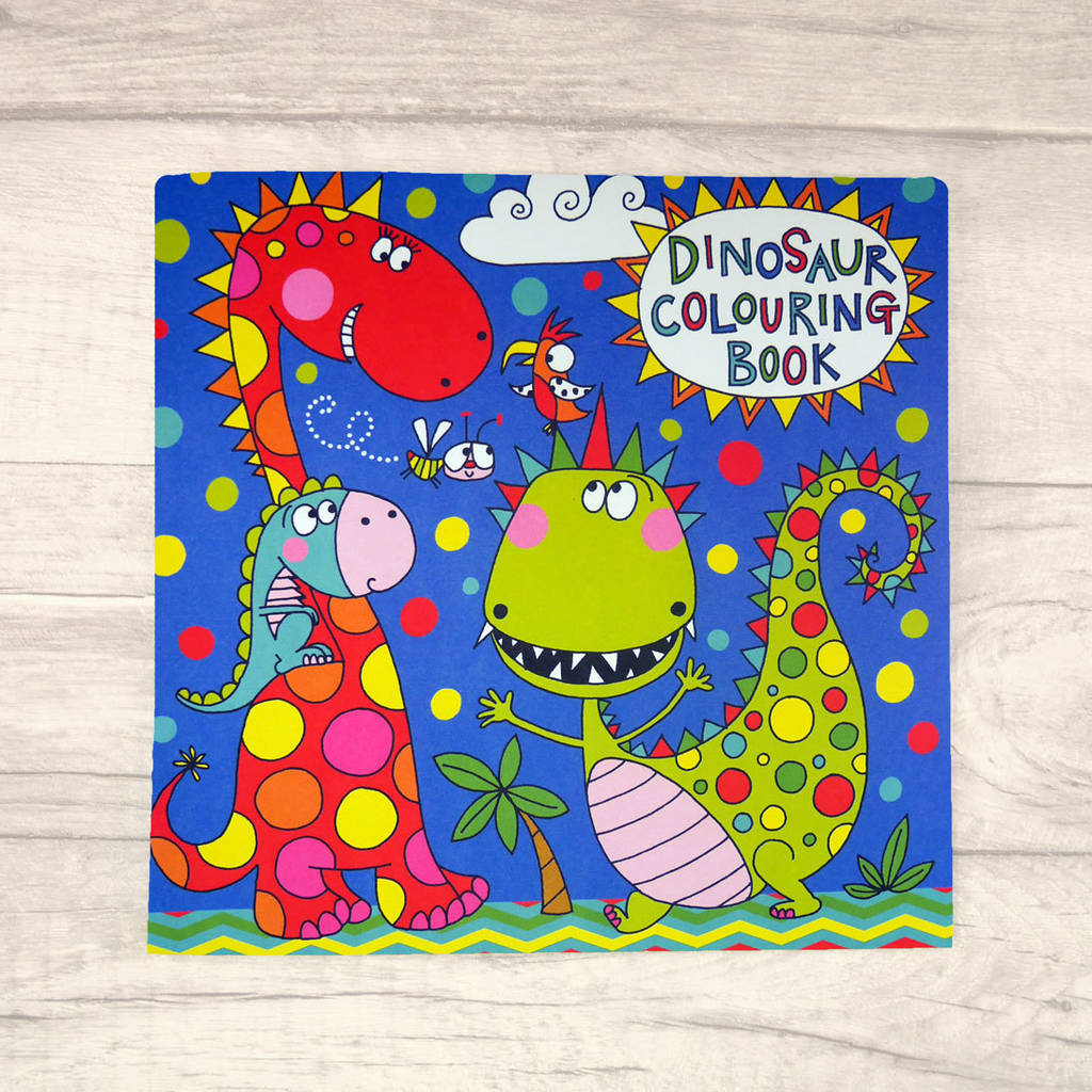 Childrens Dinosaur Colouring Book, 1 of 2