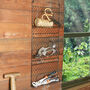 Black Wire Wall Mounted Garden Storage Rack, thumbnail 1 of 7