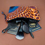 Large African Print Zip Pouch | Oba Print, thumbnail 2 of 6