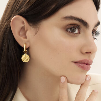 Hammered Disc Hidden Message Necklace, 9 of 11