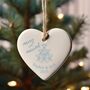 Personalised Merry And Married Bauble– Keepsake Ornament, thumbnail 2 of 5