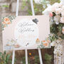 Vintage Tea Party Welcome To Our Wedding Sign, thumbnail 2 of 4