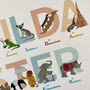 A To Z Of Emotions Personalised Children's Name Print, thumbnail 4 of 12